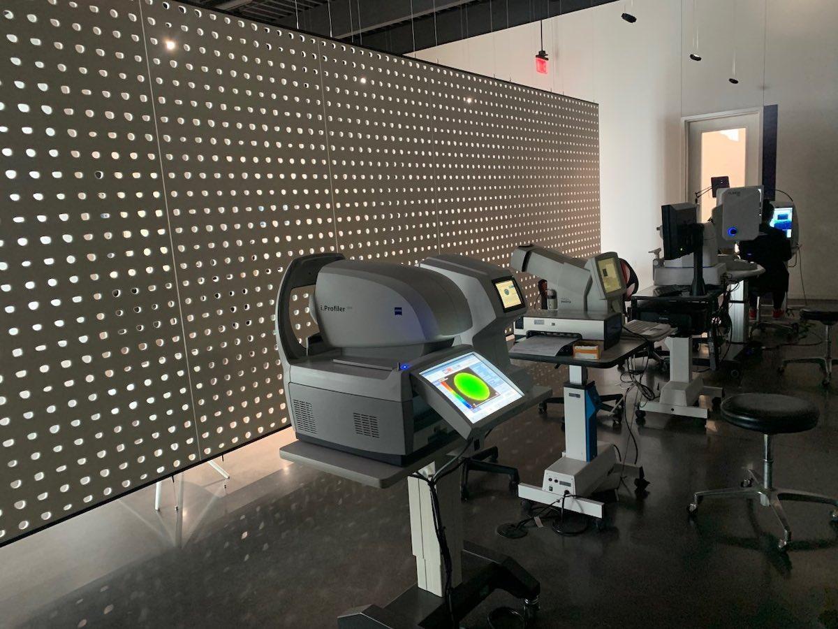 Pre-test area at CHROMA.